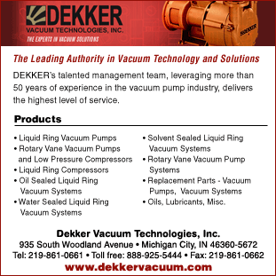 Dekker Vacuum Technologies