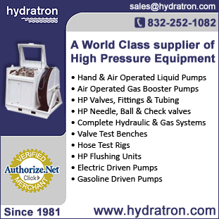 Hydratron, Inc., Houston, TX