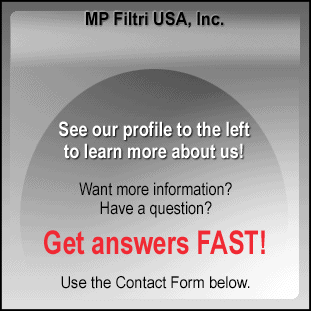 MP Filtri USA, Inc., Quakertown, PA