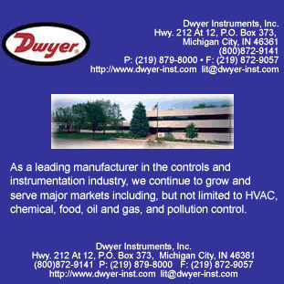 Dwyer Instruments, Inc., Michigan City, IN