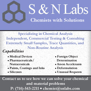 S & N Labs, Santa Ana, CA