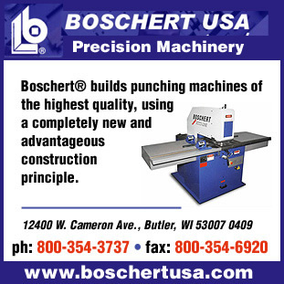Boschert Precision Machinery, Inc., Butler, WI