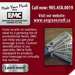 Engraving Marketing Concepts (EMC) Inc., Brampton, ON