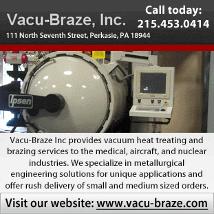 Vacu-Braze, Perkasie, PA